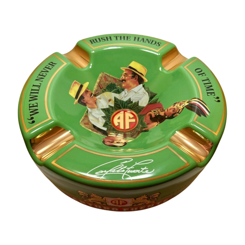 Arturo Fuente Ceramic Hands of Time Ashtray Green