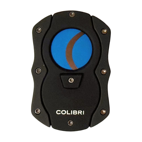 Colibri Cut Cigar Cutter (Black & Blue)