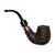 Peterson House Pipe Rusticated Bent Billiard P-Lip
