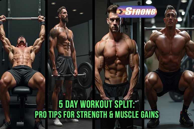 5 Day Workout Split: Pro Tips for Strength & Muscle Gains - Strong ...