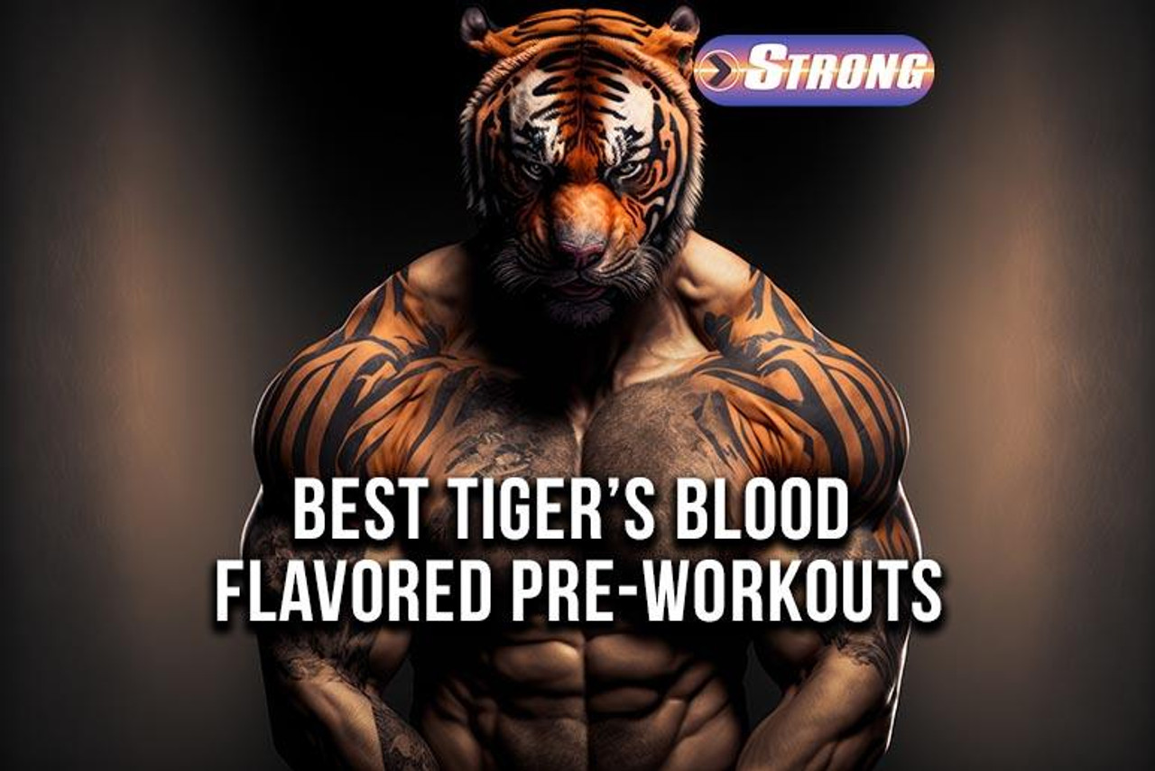 Tiger blood flavor unleash your workout s wild side strong