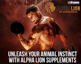 Unleash Your Animal Nature and Maximize Gains Naturally with Alpha Lion Supplements!