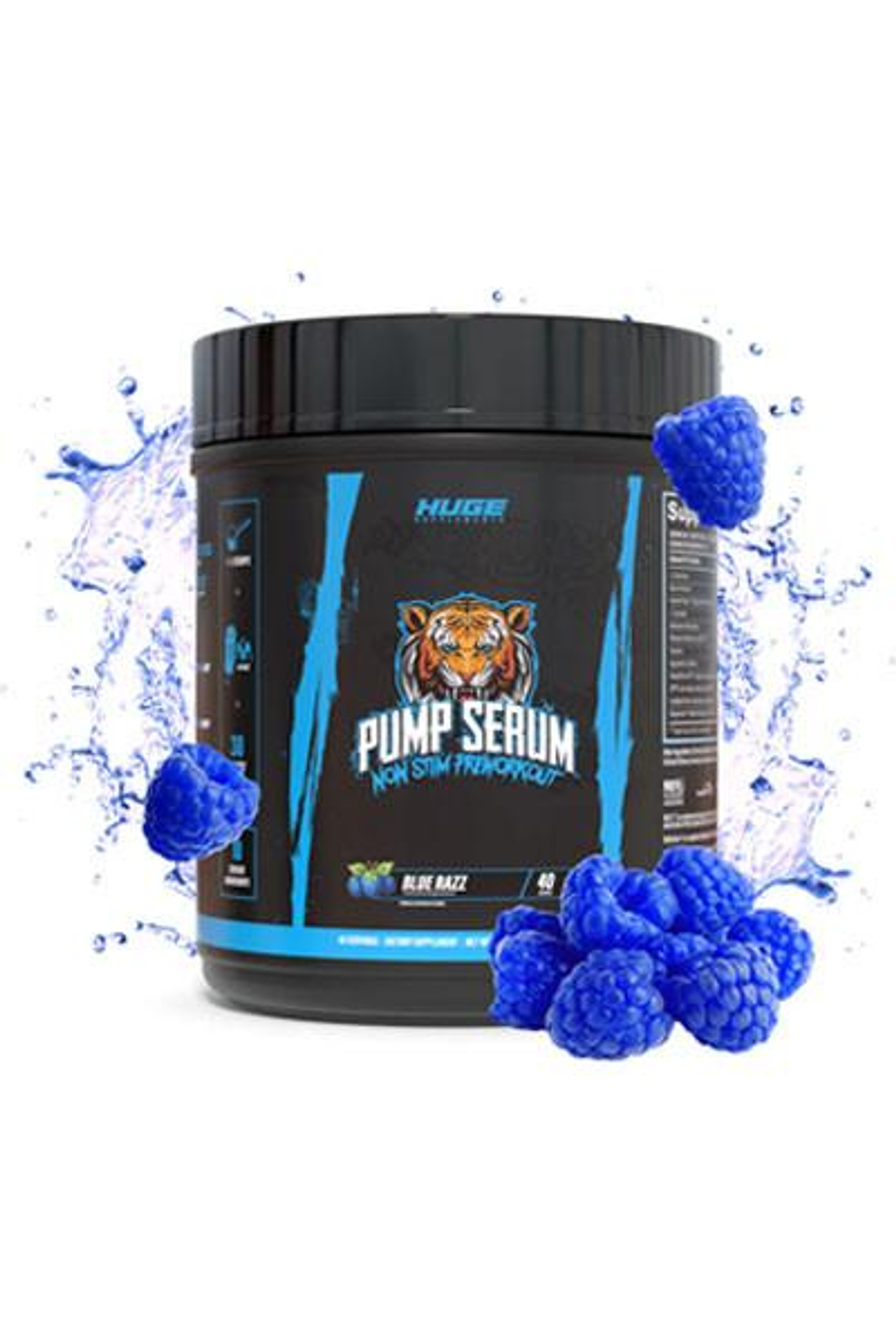 Huge Supplements Pump Serum - Stim Free Pre-Workout