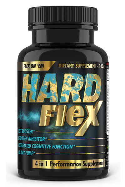 Bottle of Hardrock Supplements Hard Flex by Hard Rock Supplements