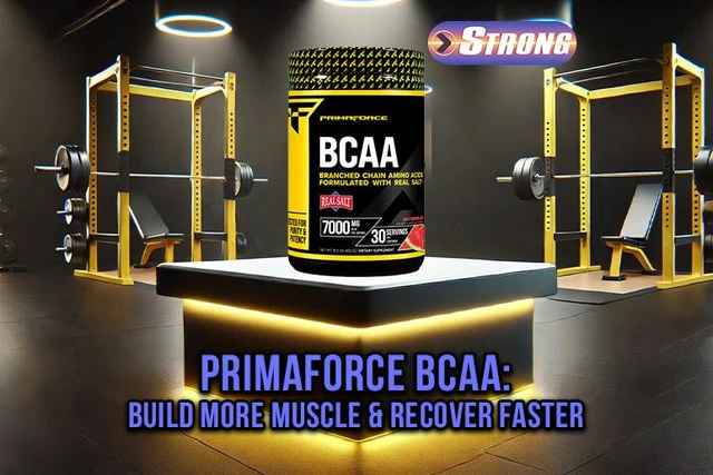 Prima V Powder PrimaForce BCAA Powder: Build More Muscle and Recover Faster - Strong ...