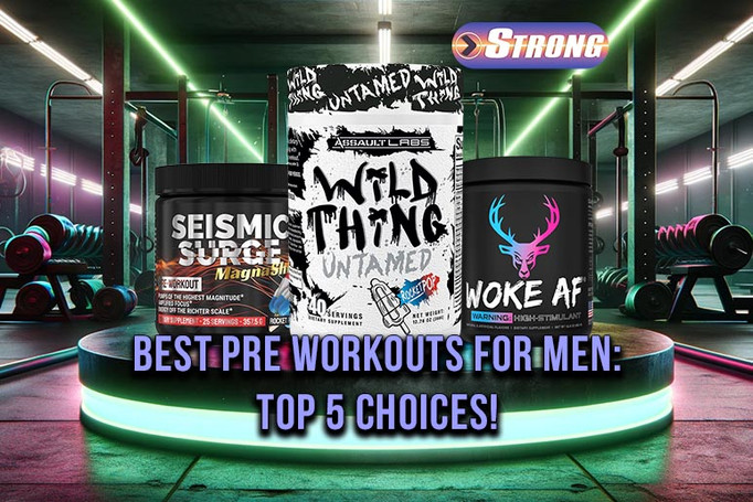 ​Best Pre-Workouts for Men: Top 5 Choices!