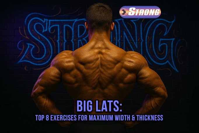 Big Lats: Top 8 Exercises for Maximum Width and Thickness