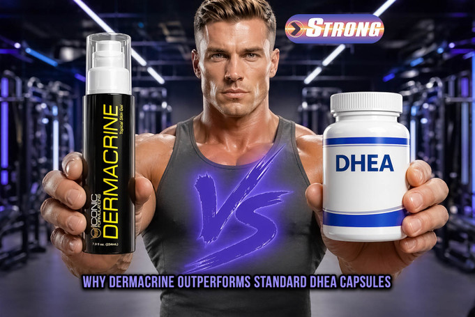 Why Dermacrine Outperforms Standard DHEA Capsules