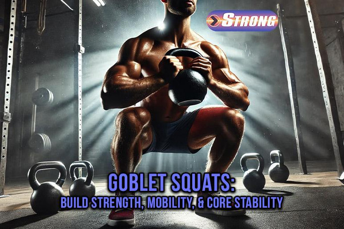 Goblet Squats: Build Strength, Mobility, and Core Stability