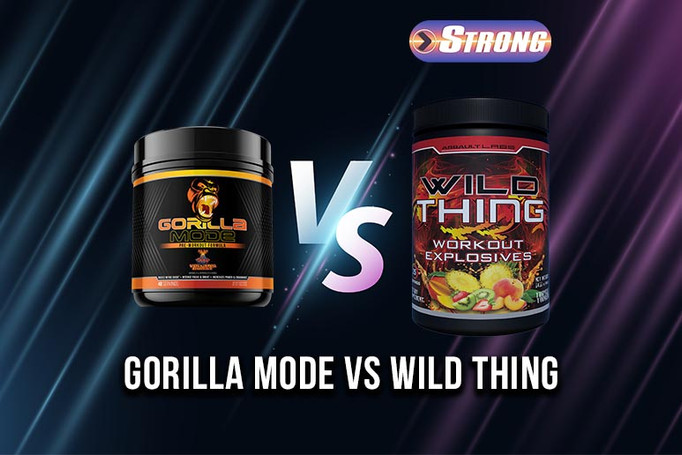Gorilla Mode Preworkout vs Wild Thing: Which Reigns Supreme