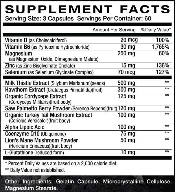 Blockade by Assault Labs - Supplement Facts
