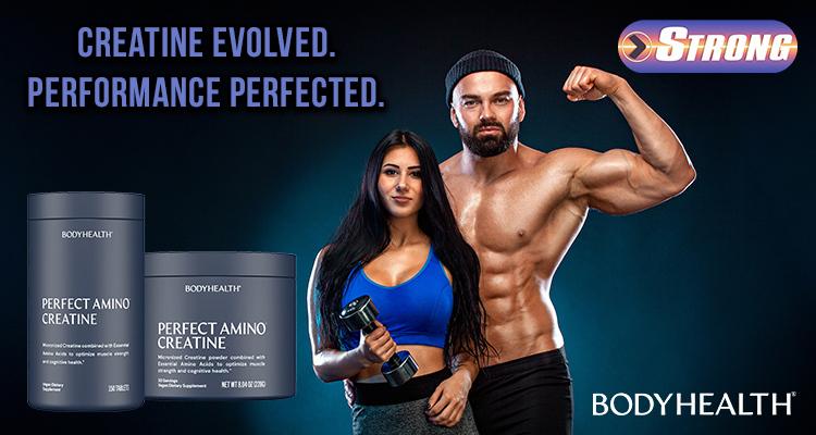 BodyHealth Perfect Amino Creatine Strong Supplement Shop Banner