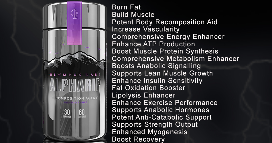 AlphaRip By Olympus Labs Key Benefits