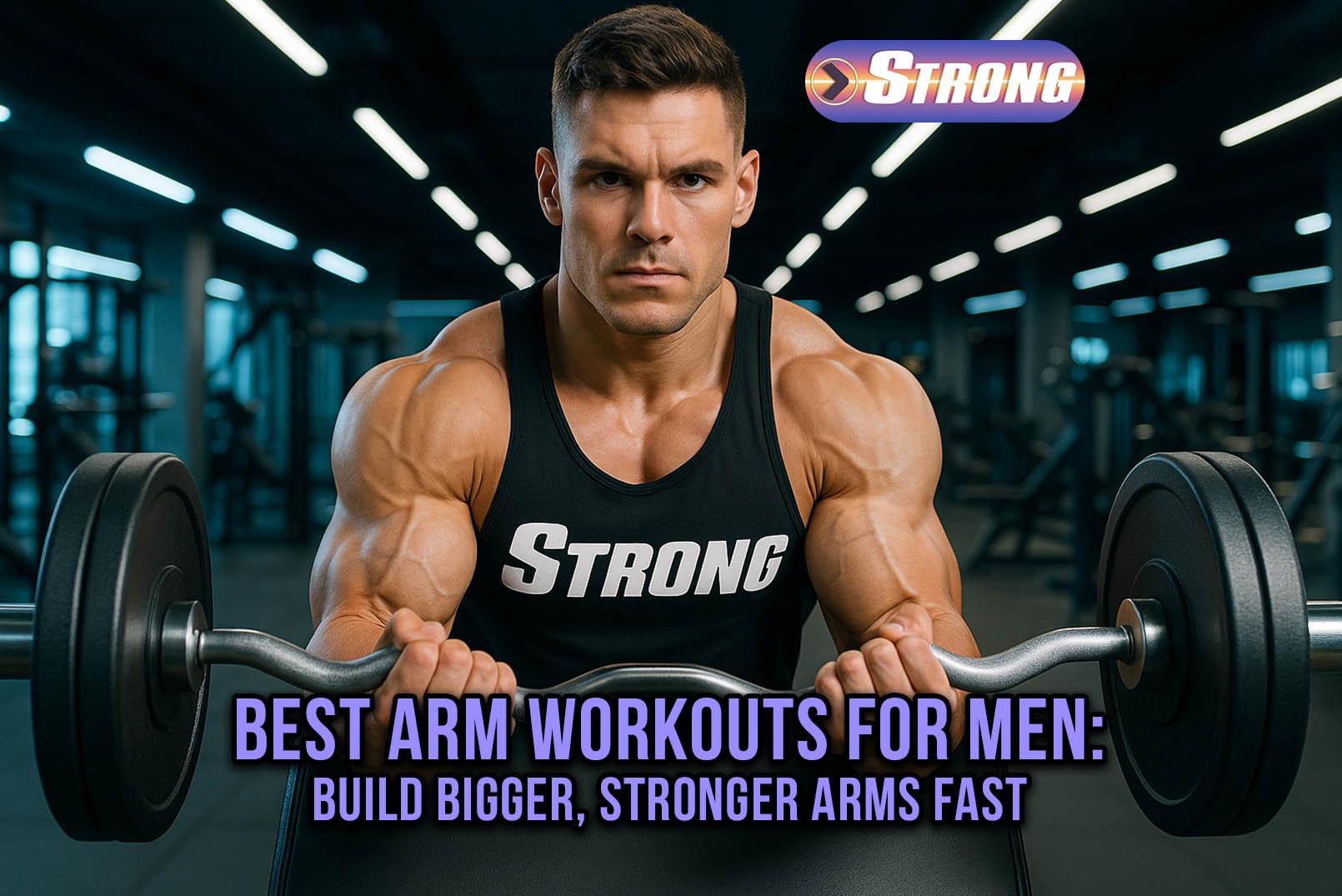 Best Arm Workouts for Men: Build Bigger, Stronger Arms Fast - Strong ...