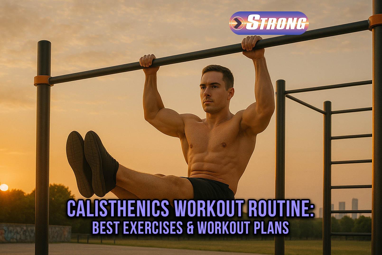 Calisthenics Workout Routine: Best Exercises and Workout Plans - Strong ...