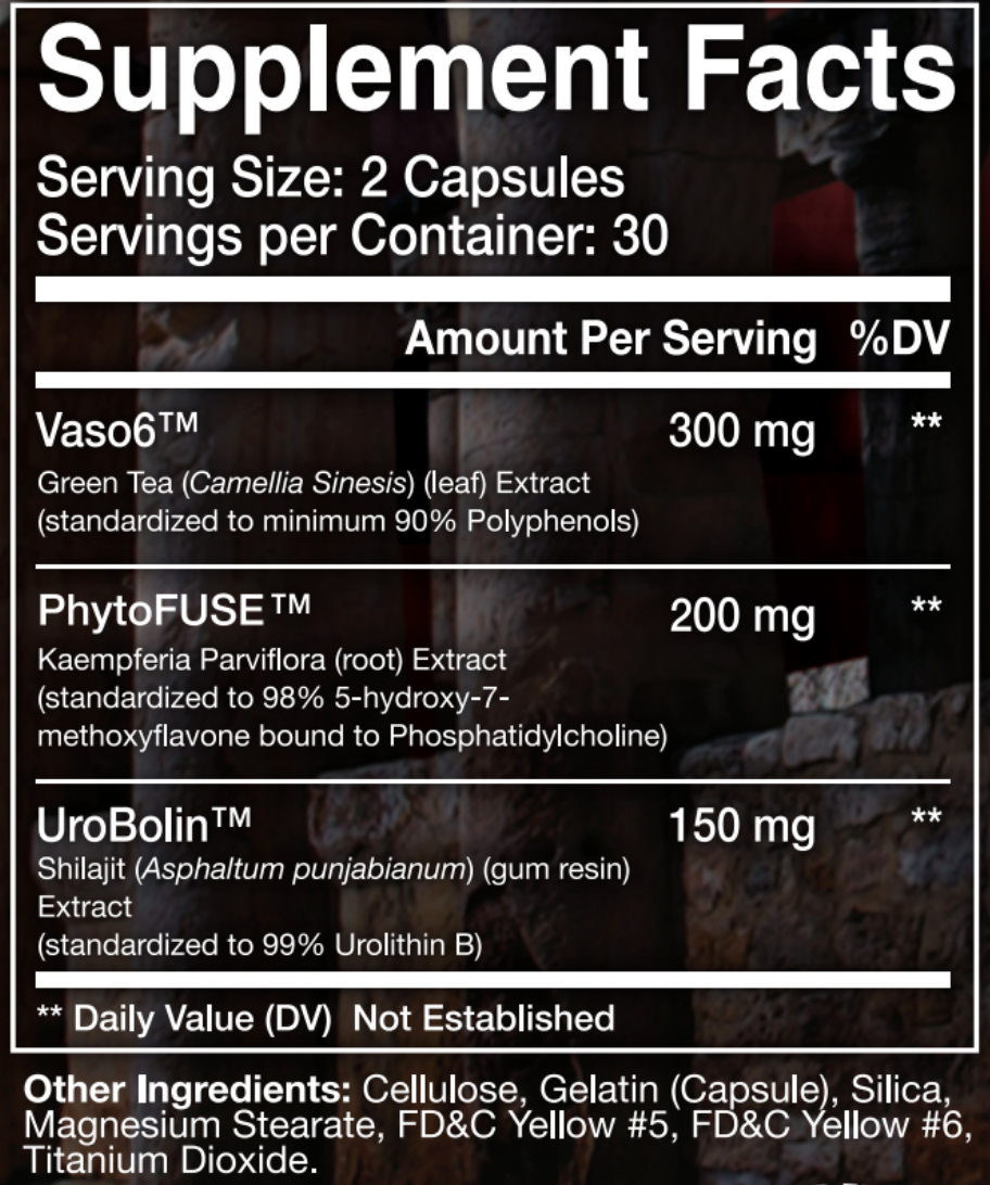 Massacr3 by Olympus Labs Supplement Facts