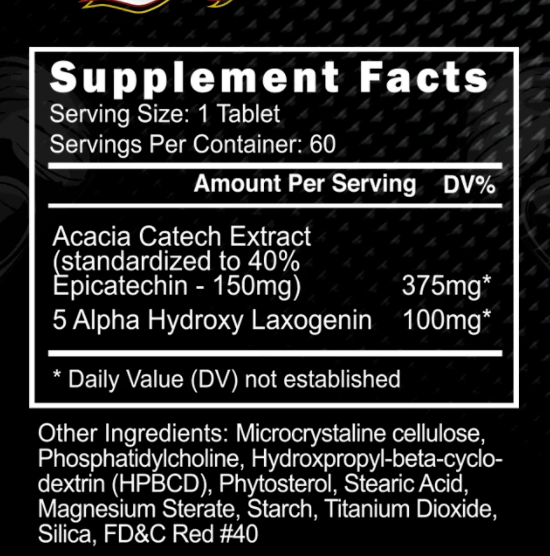 epismash by blackstone labs supplement facts