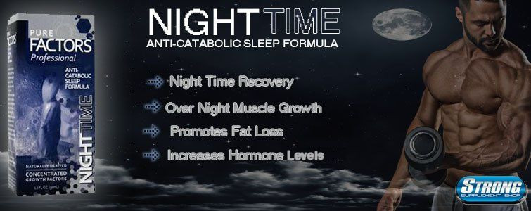 Night time at strongsupplementshop.com