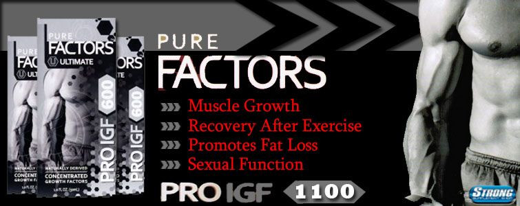 Pure Factors IGF at strongsupplementshiop.com