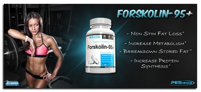 Get Forskolin-95+ by PES Science at Strong Supplement Shop now!