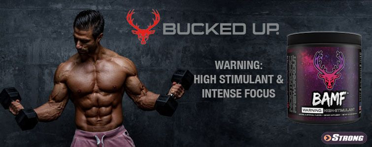 BAMF Pre Workout by Bucked Up