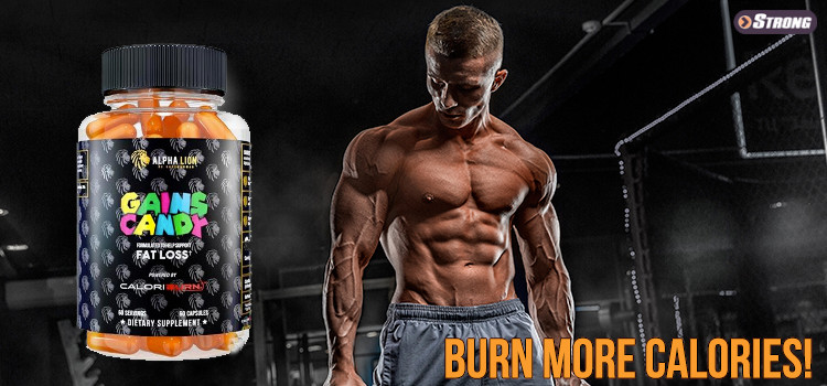 Gains Candy CaloriBurn Alpha Lion Supplements