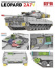 RFMRM5109 1:35 Rye Field Model Leopard 2A7V with Workable Tracks