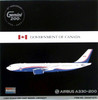 GEMG21275 1:200 Gemini Jets Royal Canadian Air Force CC-330 Husky (A330-200) Reg #33002 (pre-painted/pre-built)