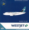 GEMGJ2259 1:400 Gemini Jets WestJet B737-600 Reg #C-GWSL (pre-painted/pre-built)