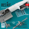 RESRSU480316U 1:48 ResKit A-7E Corsair II Super Detail Set (HAS kit)