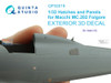 QTSQP32019 1:32 Quinta Studio 3D Decal - Hatches & Panels for MC.202 Folgore (ITA kit)