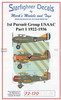 SFD72170 1:72 Starfighter Decals - 1st Pursuit Group USAAC Part 1 1922-36