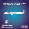 PHX11857 1:400 Phoenix Model EgyptAir Airbus A321neo Reg #SU-GFR (pre-painted/pre-built)