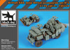 BLDT35224T 1:35 Black Dog British SAS Jeep Africa Stowage Accessories Set #2 (TAM kit)