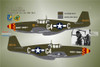 BMA48035 1:48 Bullseye Model Aviation Decals - P-51B P-51C Mustang Yoxford Boys #6
