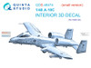 QTSQDS48474 1:48 Quinta Studio Interior 3D Decal - A-10C Thunderbolt II (GWH kit) Small Version