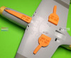OMK74891 1:48 Omask Wheel Bay Plugs - P-39 Airacobra (ARM kit)