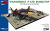 MIA48018 1:48 Miniart BigSet P-47D Thunderbolt Bubbletop with Base & Accessories