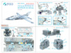 QTSQDS32229R 1:32 Quinta Studio 3D Decal - Tornado IDS + Resin Parts German Version (ITA kit) Small Version