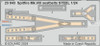 EDU23043 1:24 Eduard Color PE -Spitfire Mk.VIII Seatbelts (AFX kit)