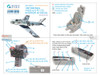QTSQD48531R 1:48 Quinta Studio 3D Decal - F-86A Sabre + Resin (CLP kit)