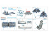 QTSQD72177R 1:72 Quinta Studio 3D Decal - Su-30MKK Flanker (TRP kit)