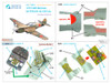 QTSQD72054R 1:72 Quinta Studio 3D Decal - P-40E Warhawk + Resin (ACA kit)