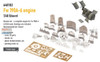 EDU6481102 1:48 Eduard Brassin - Fw190A-6 Engine & Fuselage Guns (EDU kit)