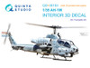 QTSQD35153R 1:35 Quinta Studio 3D Decal - AH-1W Whiskey Cobra + Resin (TRP kit)