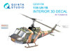 QTSQD35158 1:35 Quinta Studio 3D Decal - UH-1B Huey (TRP kit)