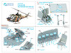 QTSQD35158 1:35 Quinta Studio 3D Decal - UH-1B Huey (TRP kit)
