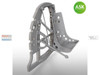 ASKA48049 1:48 ASK/Art Scale A6M Zero Bulkhead with Seat in Bottom Position (FNM kit)