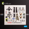 RESK72187K 1:72 ResKit/Kelik 3D Detail Set - F-4B Phantom II (FNM kit)