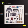 RESK32033K 1:32 ResKit/Kelik 3D Interior Set - Bf109F-4 (TRP kit)